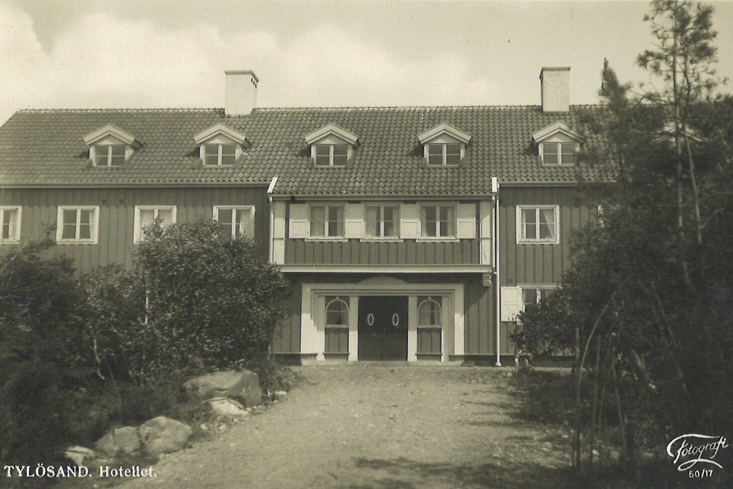 Exteriör Hotellet Tylösand 1927
