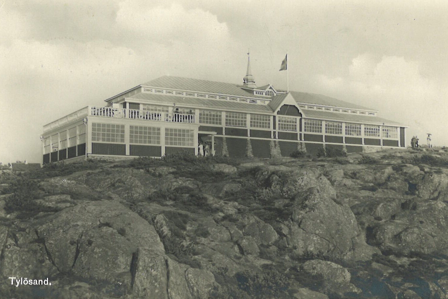 Exteriör Restaurangen Tylösand 1927