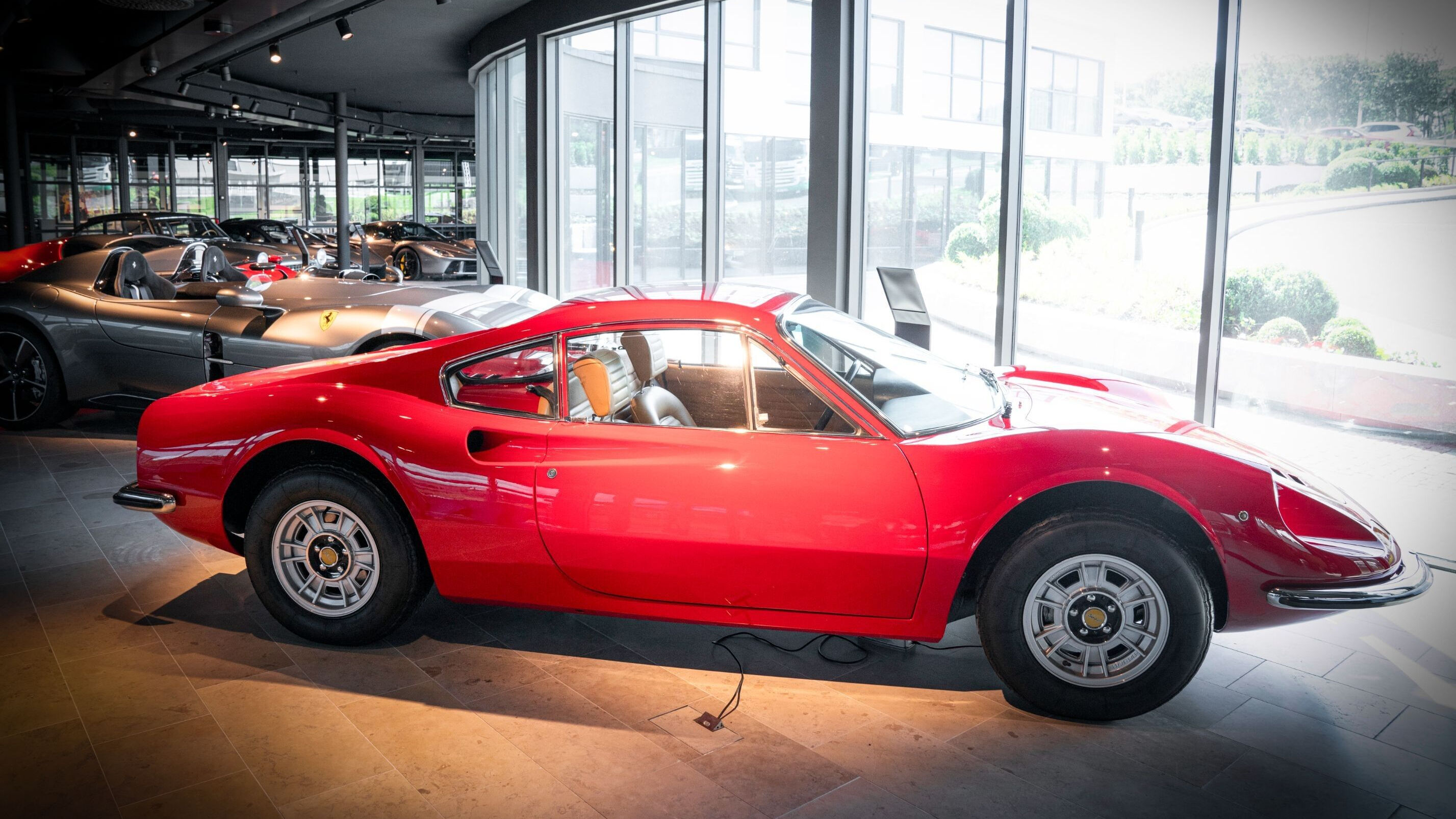  Hotel Tylösand Ferrariutställning Ferrari Dino 246 GT 1971