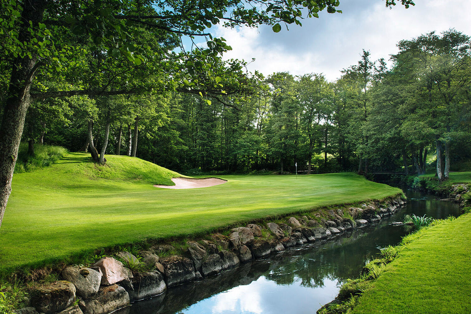 Halmstad golfbana i Tylösand.