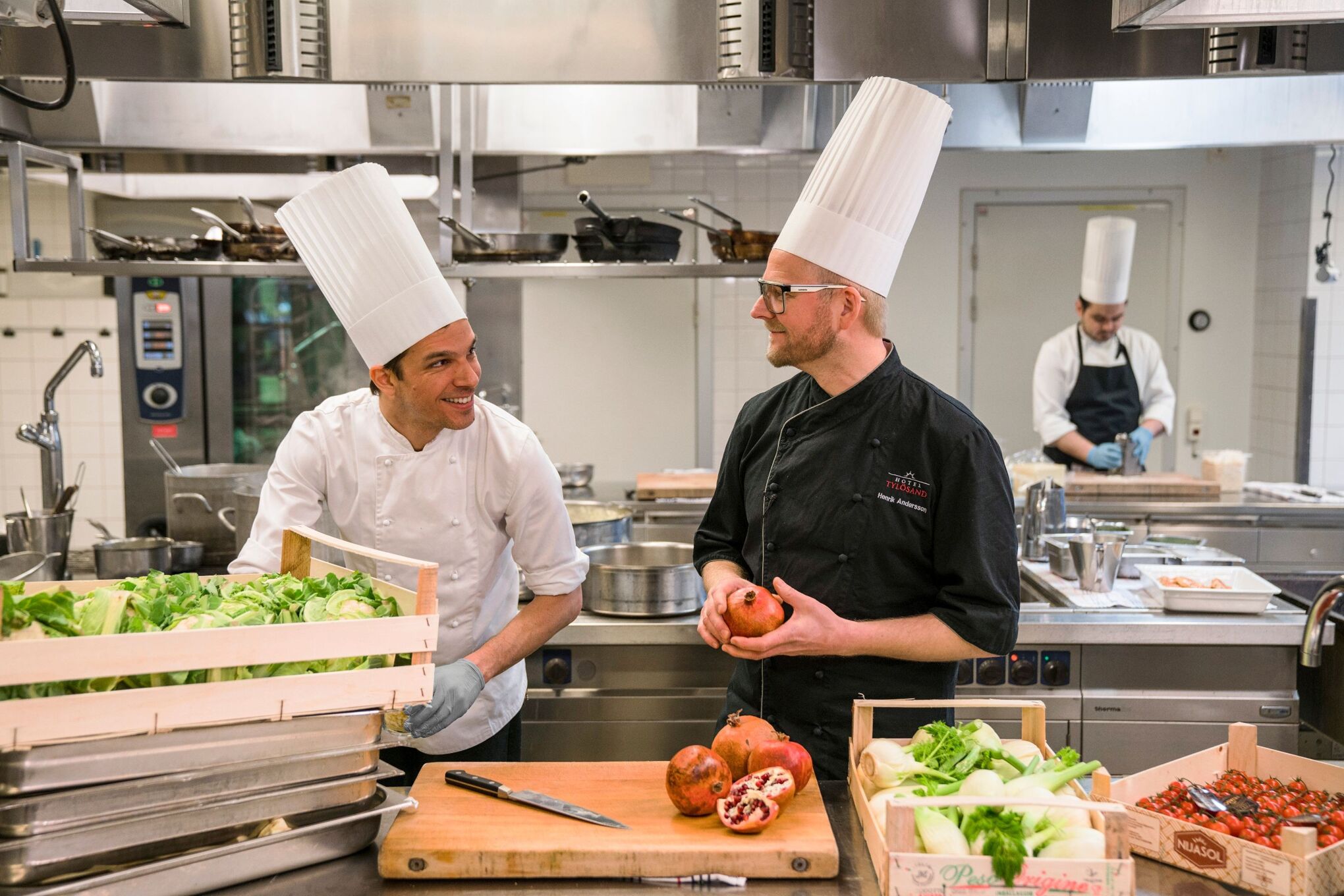 Hotel Tylösand Restaurang Tylöhus köksmästare i köket