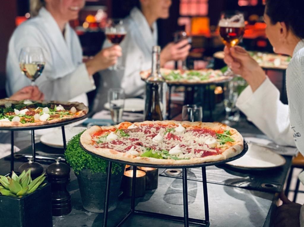 spa och pizza i Tylösand