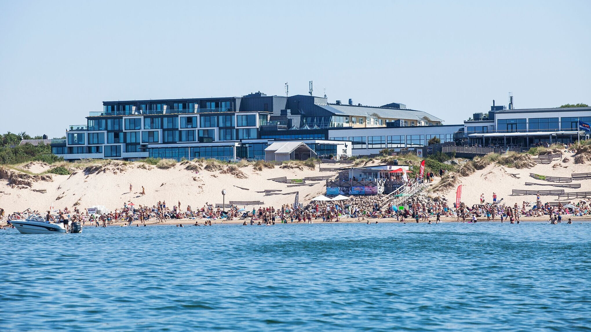 Hotel Tylösand från stranden