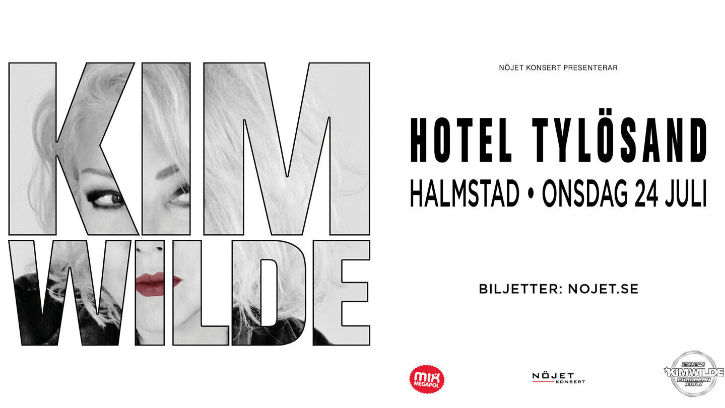 Kim Wilde kommer till Solgården på Hotel Tylösand.