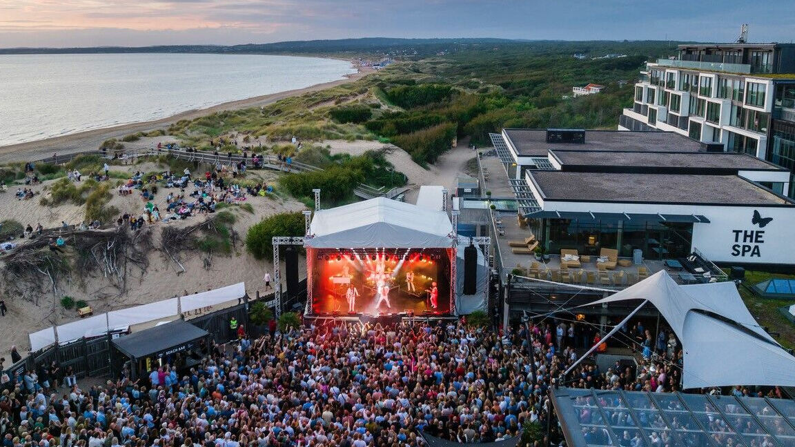 Concert at Hotel Tylösand.