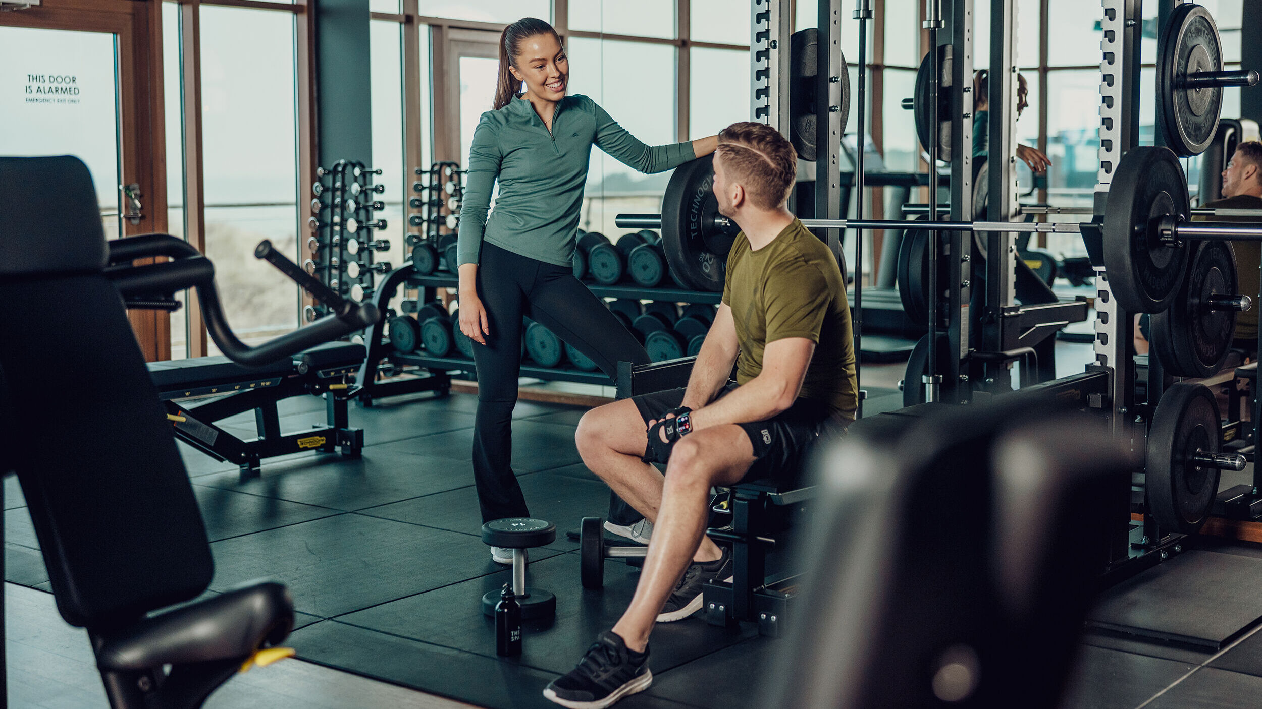 Gym på Hotel Tylösand.