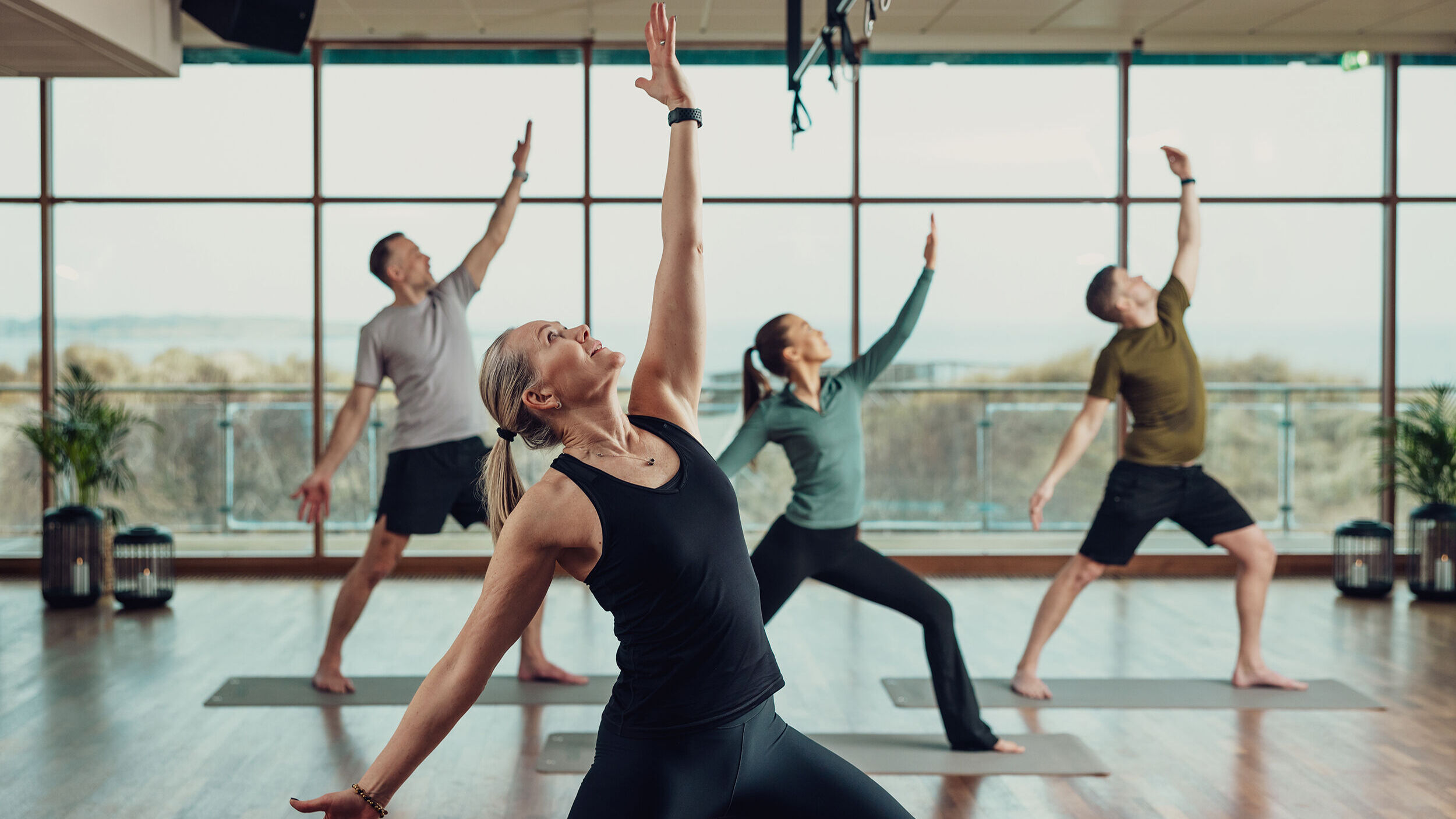 Yoga på Hotel Tylösand.