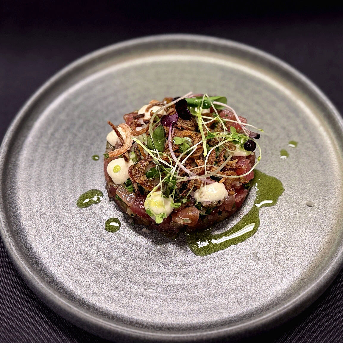 Tonfisktartar på Restaurang Tylöhus.